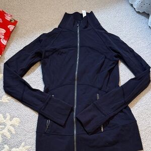 Lululemon Athletica Black Zip-Up Jacket